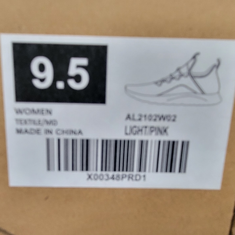 Women's Pink Sneakers - Picture 6 of 6